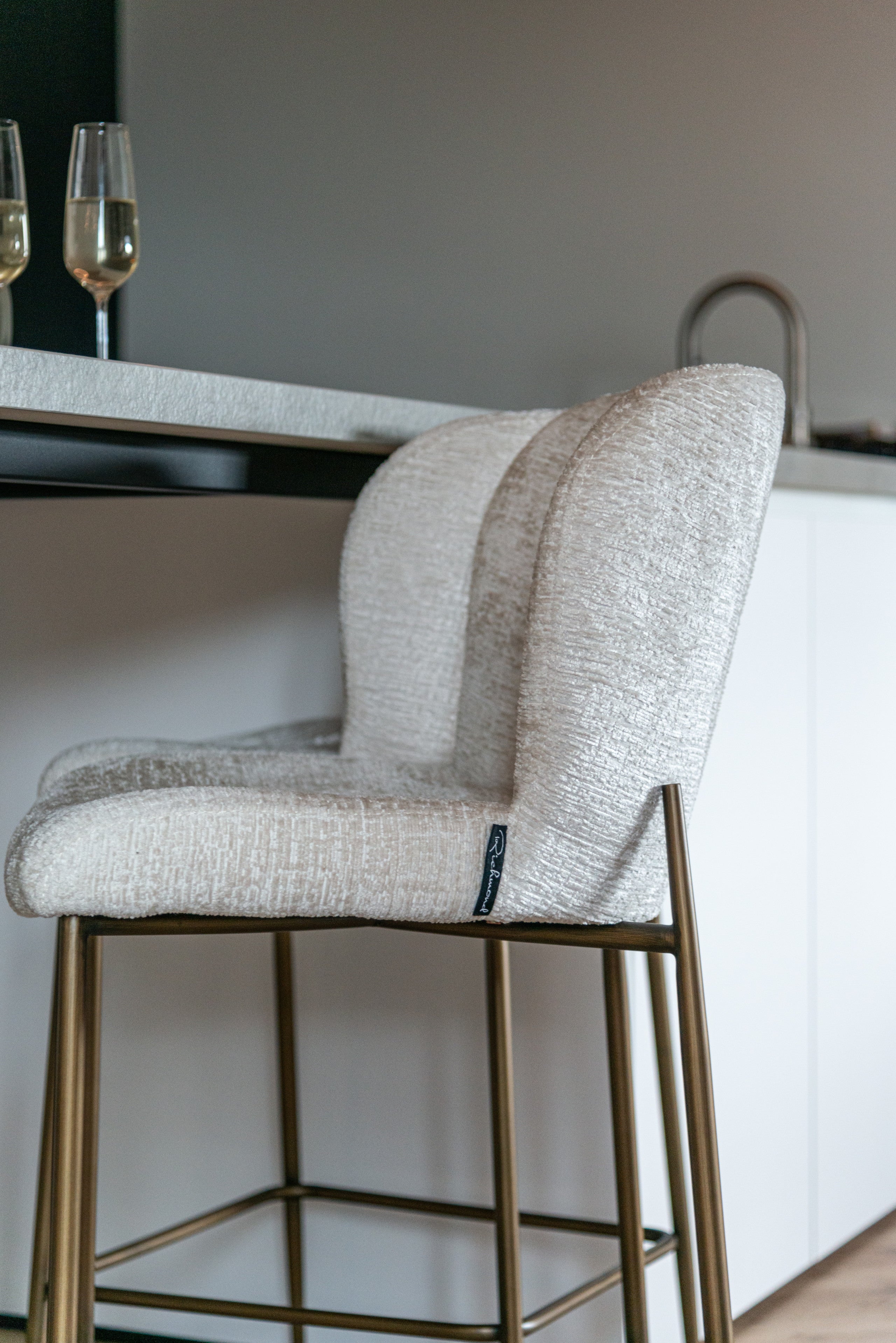 Counter stool Darby cream fusion