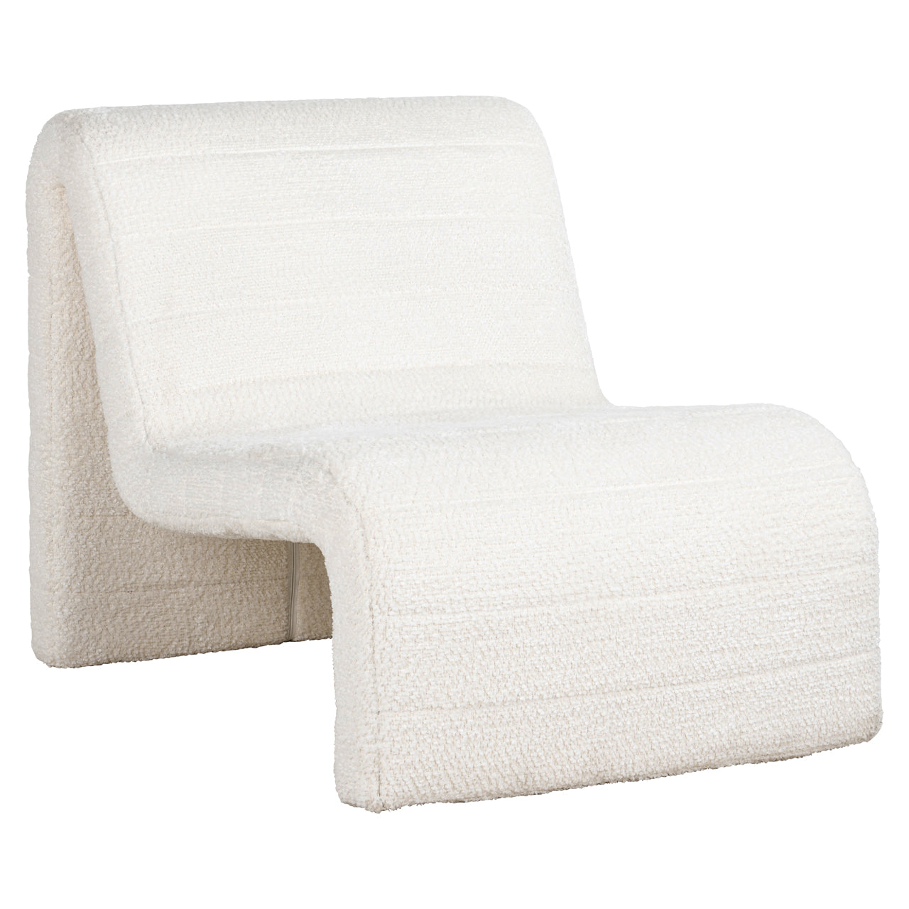 Lounge chair Kelly lovely white