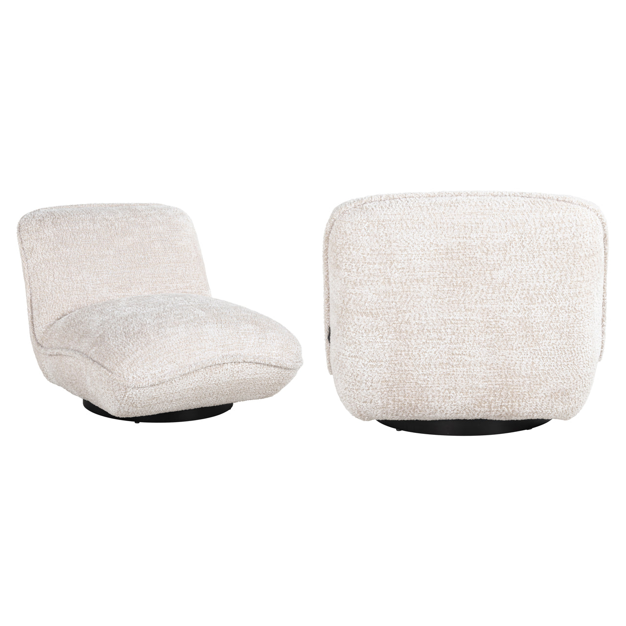 Lounge chair Ophelia lovely cream