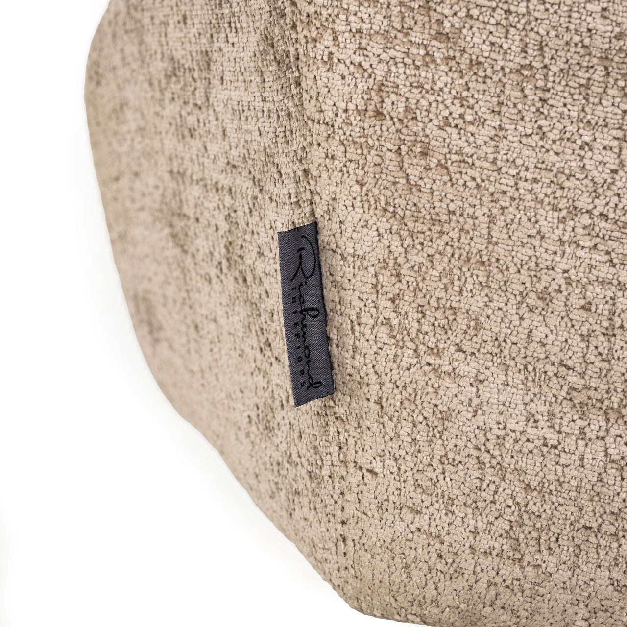 Dining chair Marlon taupe chenille swivel