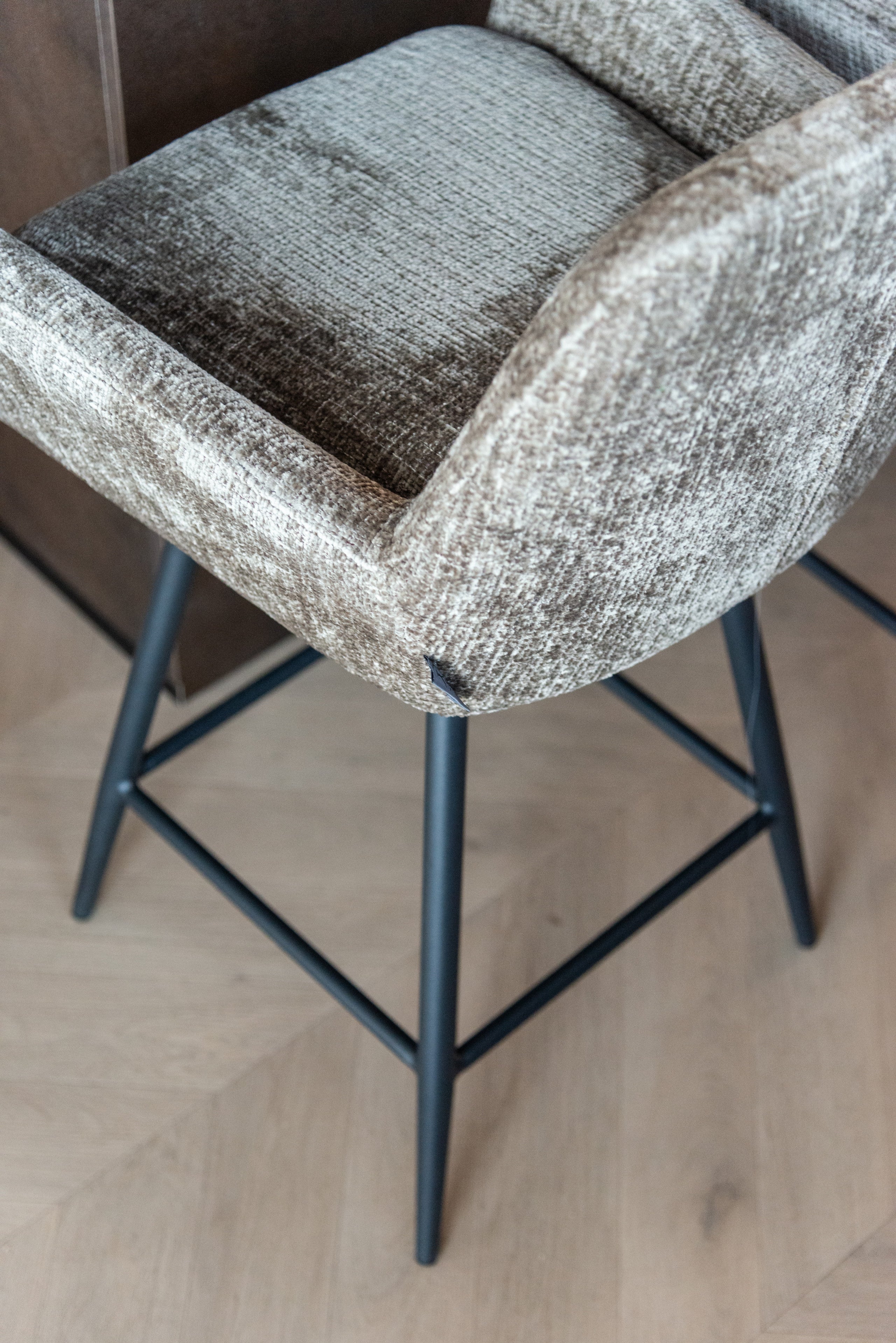 Counter stool Linsey niagara stone (Set of 2)