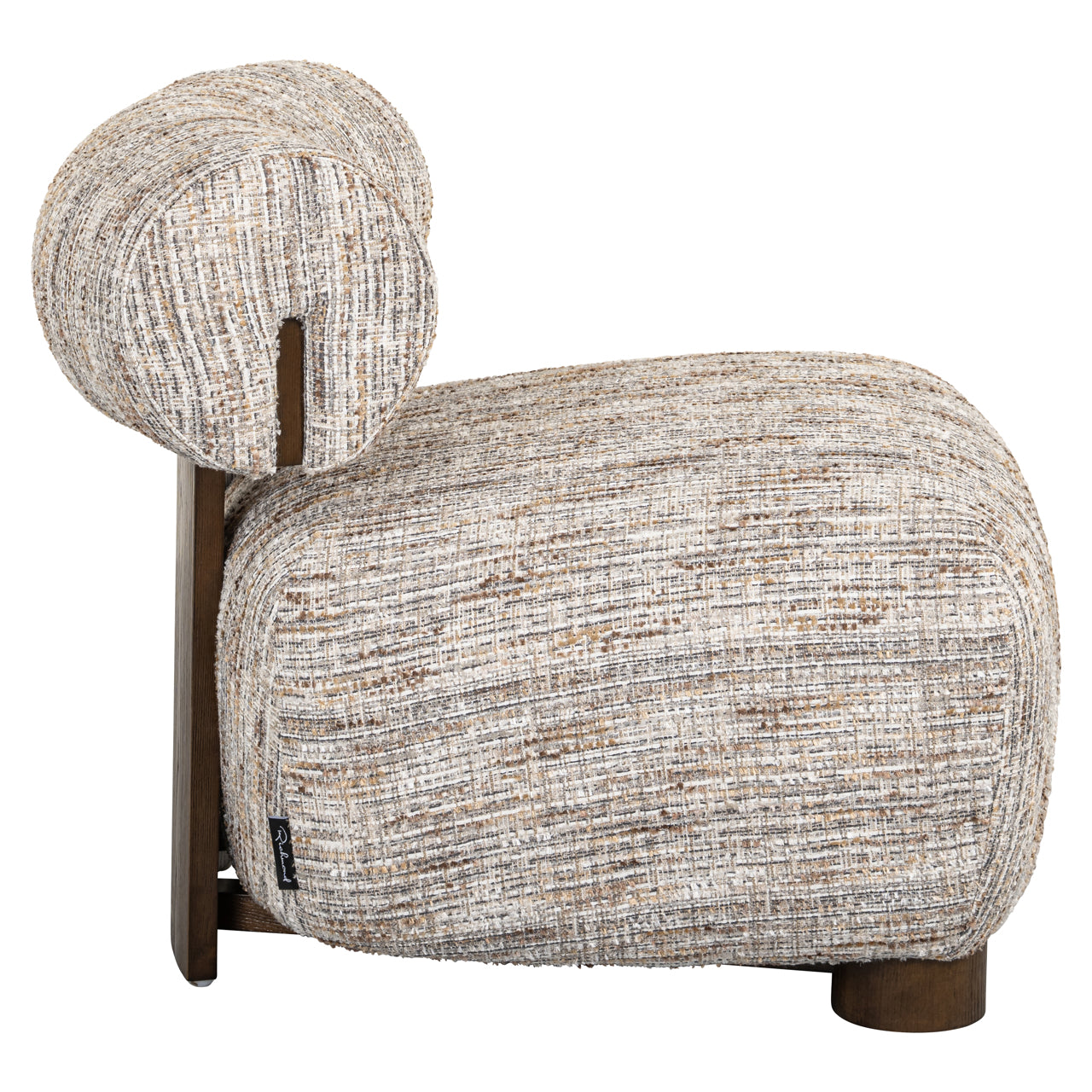 Lounge chair Arabella greige coco