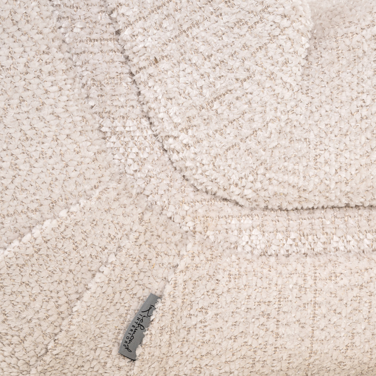Lounge chair Kyli lovely cream