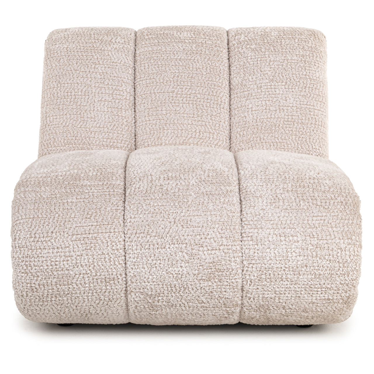 Lounge chair Kyli lovely cream