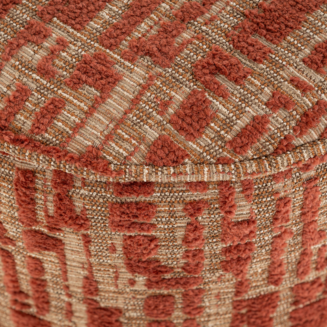 Pouffe & Footstool Lexie terra 45Ø