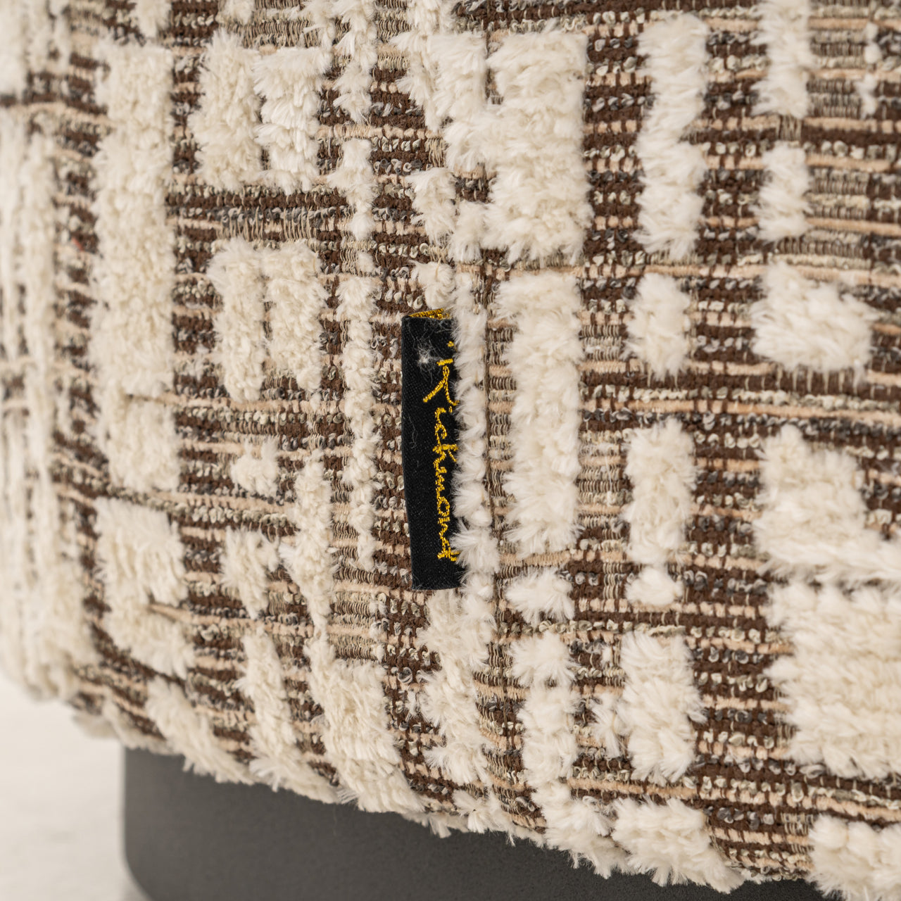 Pouffe & Footstool Lexie cream 70Ø