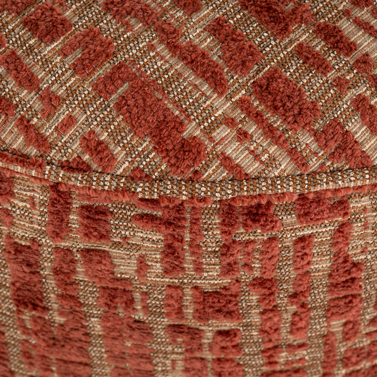 Pouffe & Footstool Lexie terra 70Ø