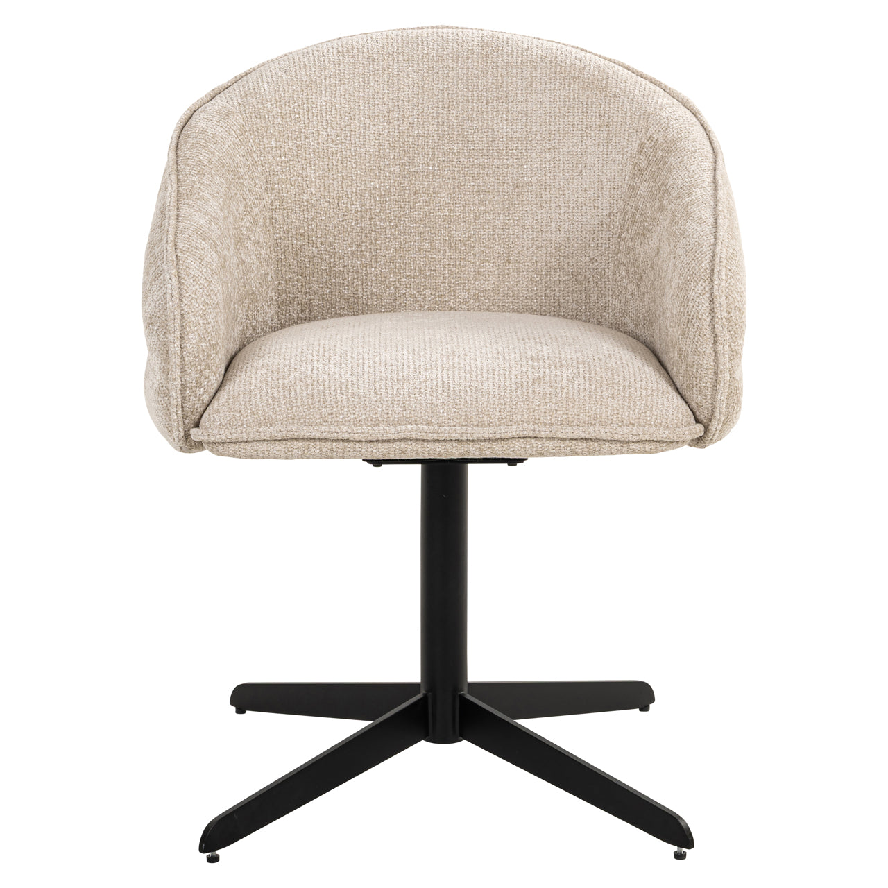 Dining chair Angelina cream unicorn swivel