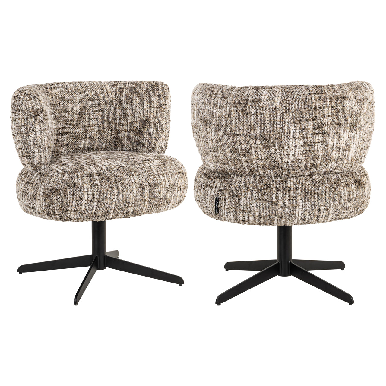 Dining chair Alexis brown omara swivel