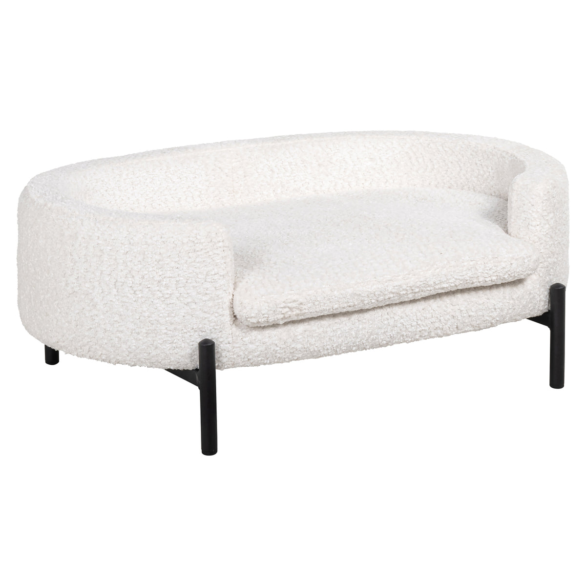 Pet bed Dolly sheep white