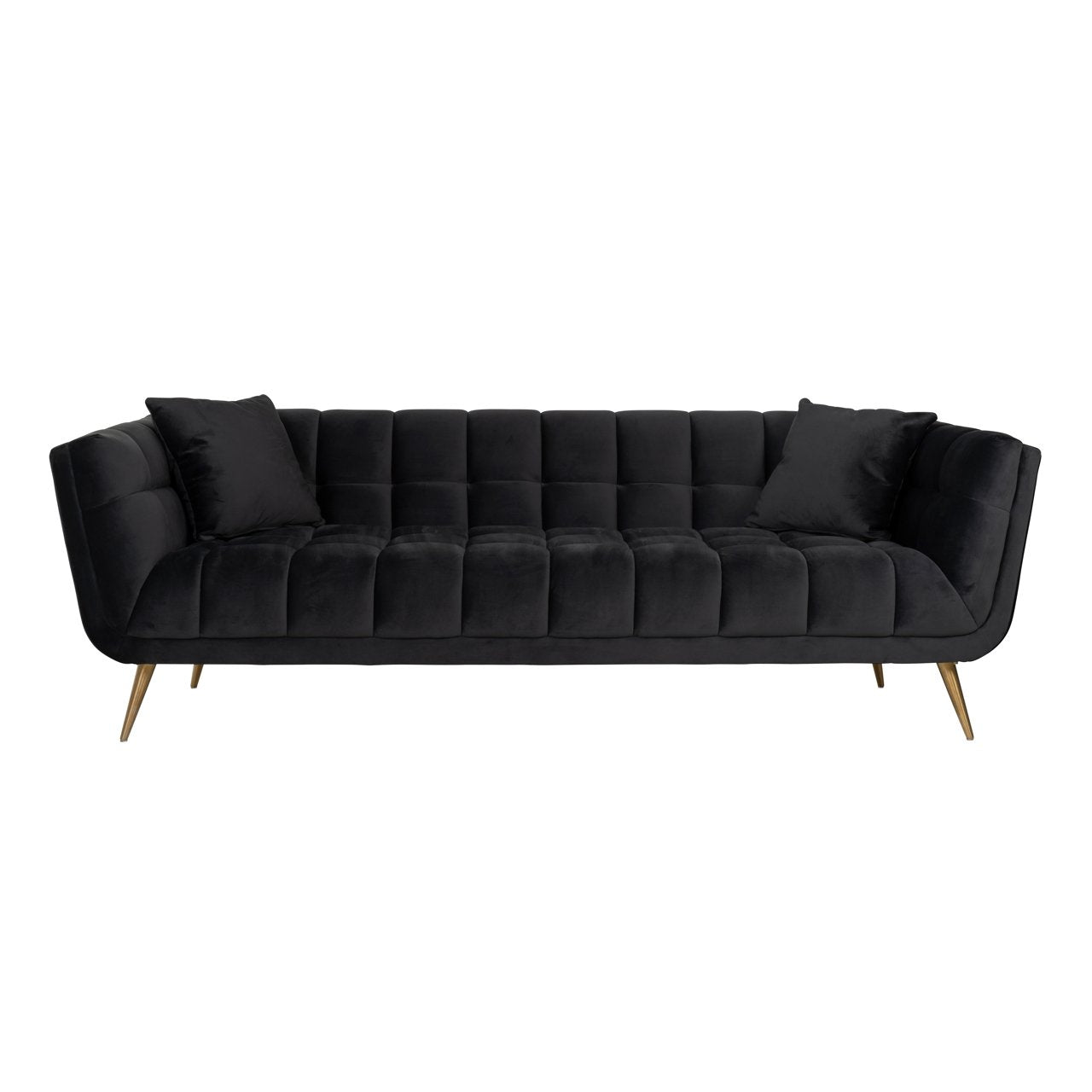 Sofa Huxley anthracite velvet