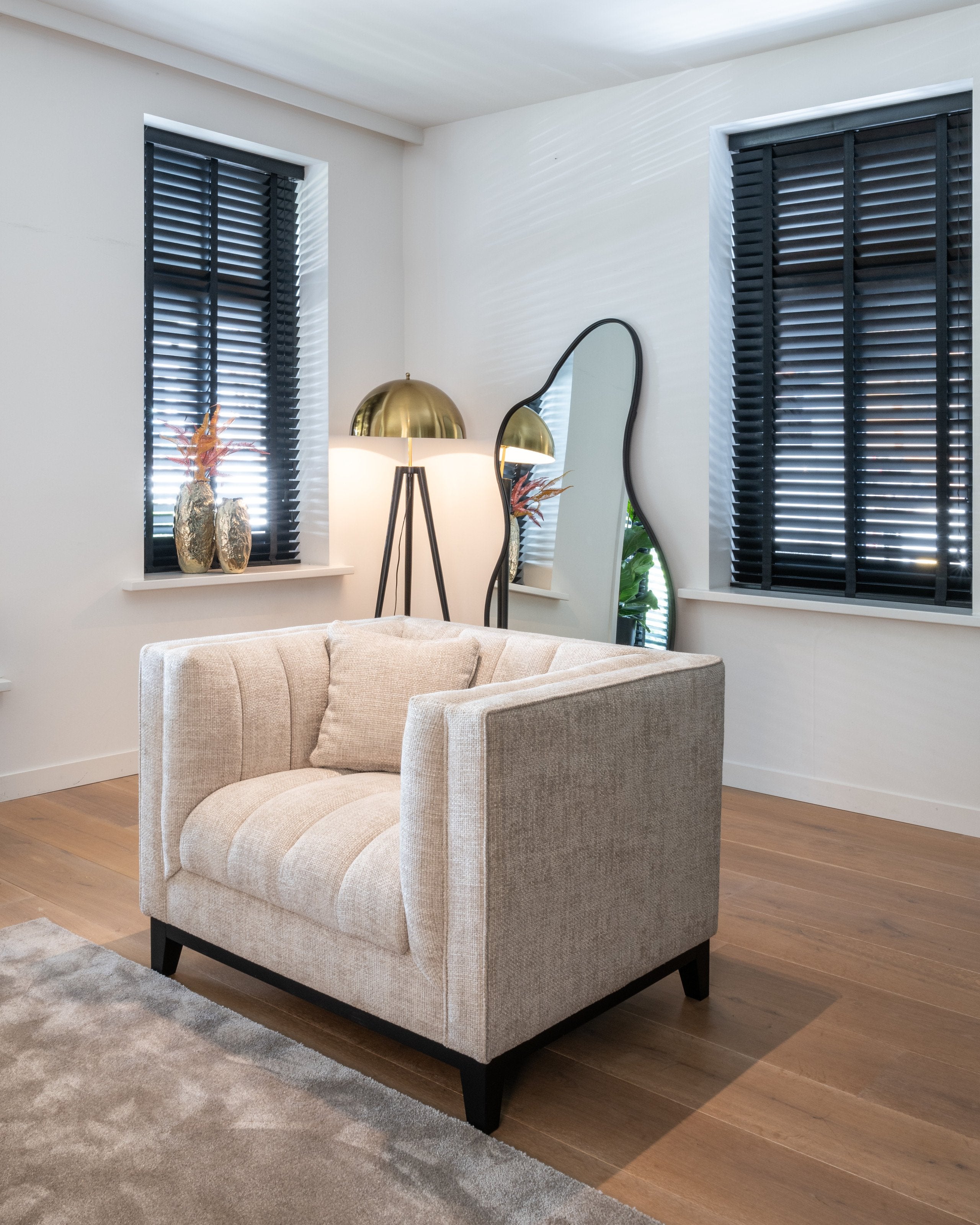 Mirror Alton brushed gold