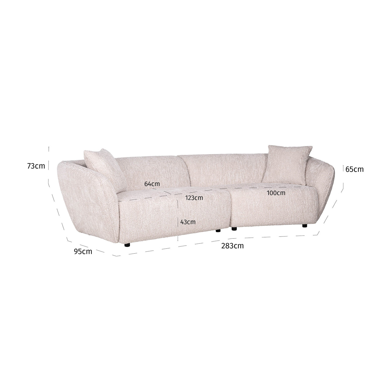 Sofa Armand lovely cream