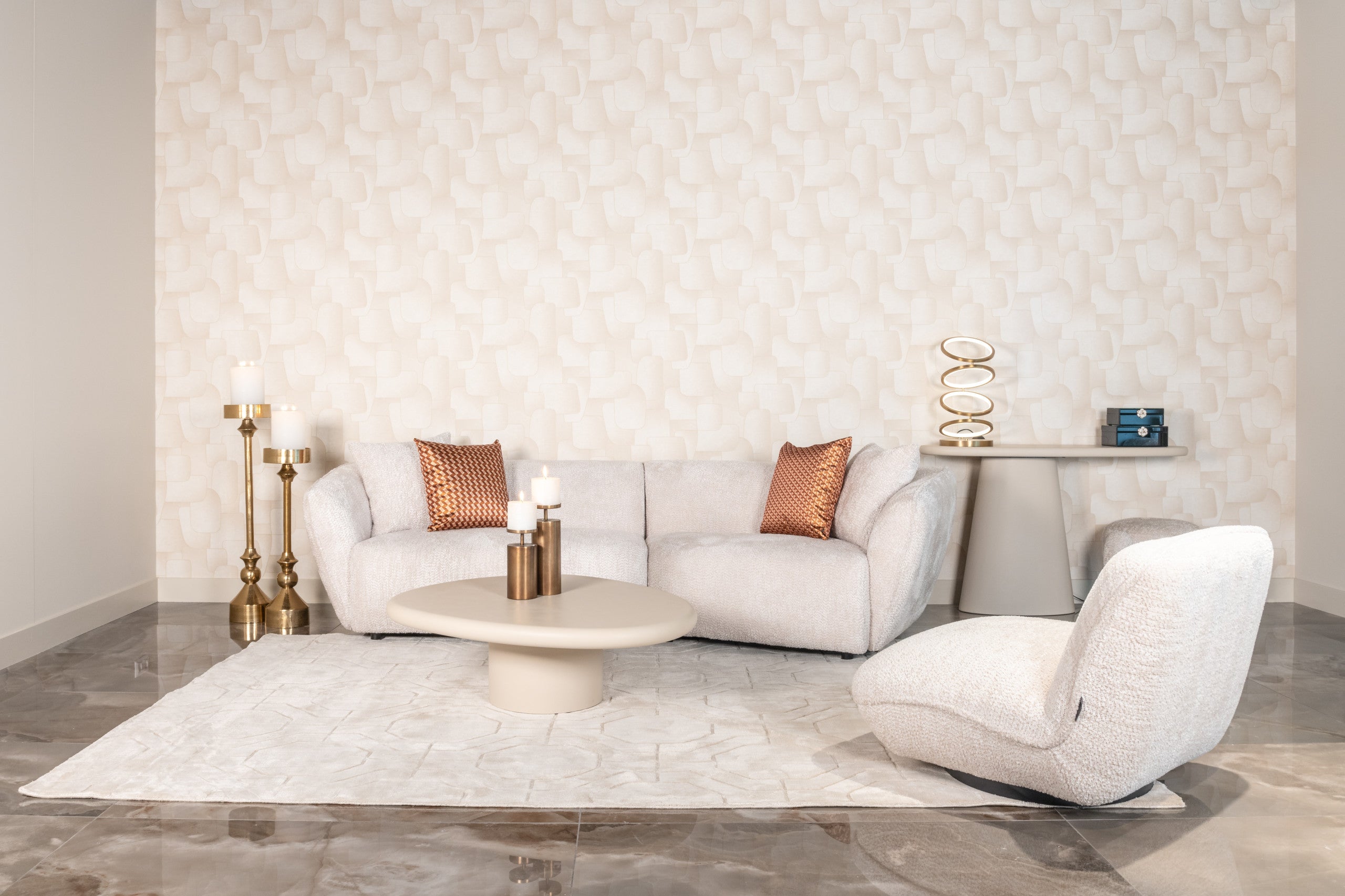 Console Clayton beige