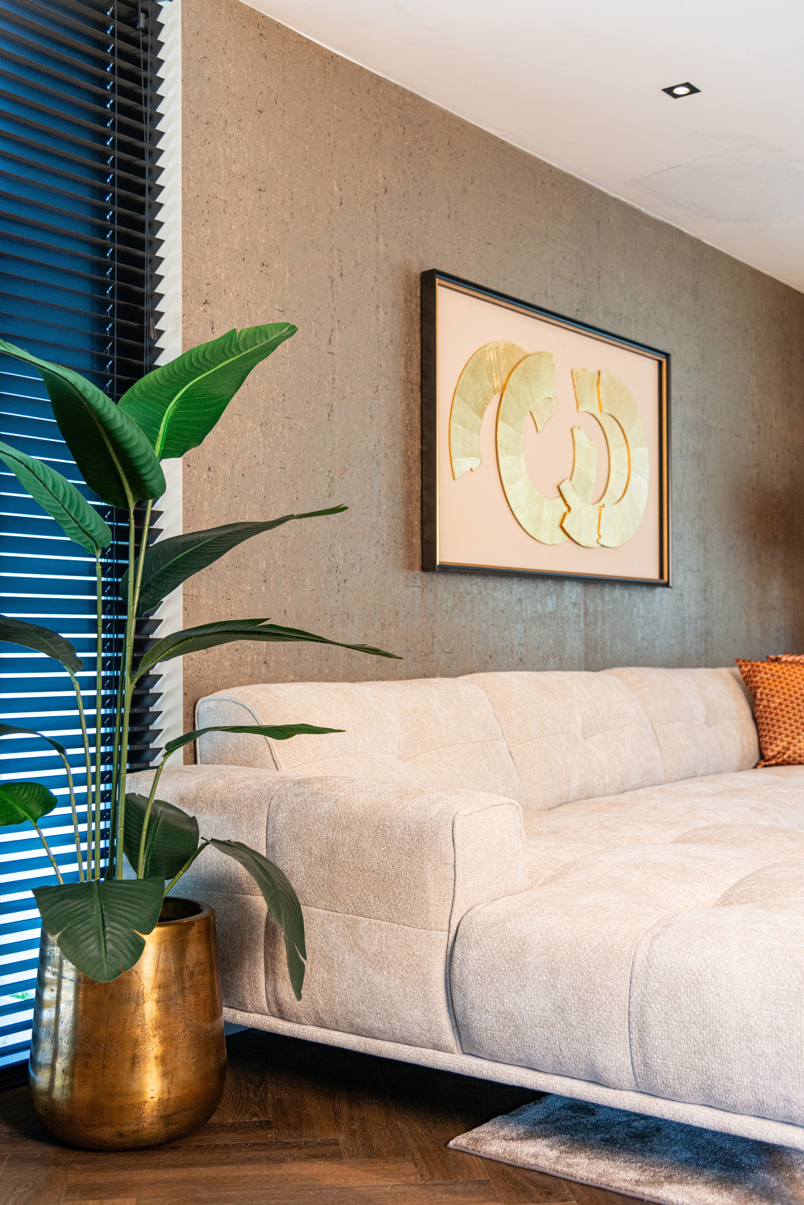 Wall art Eden black/gold