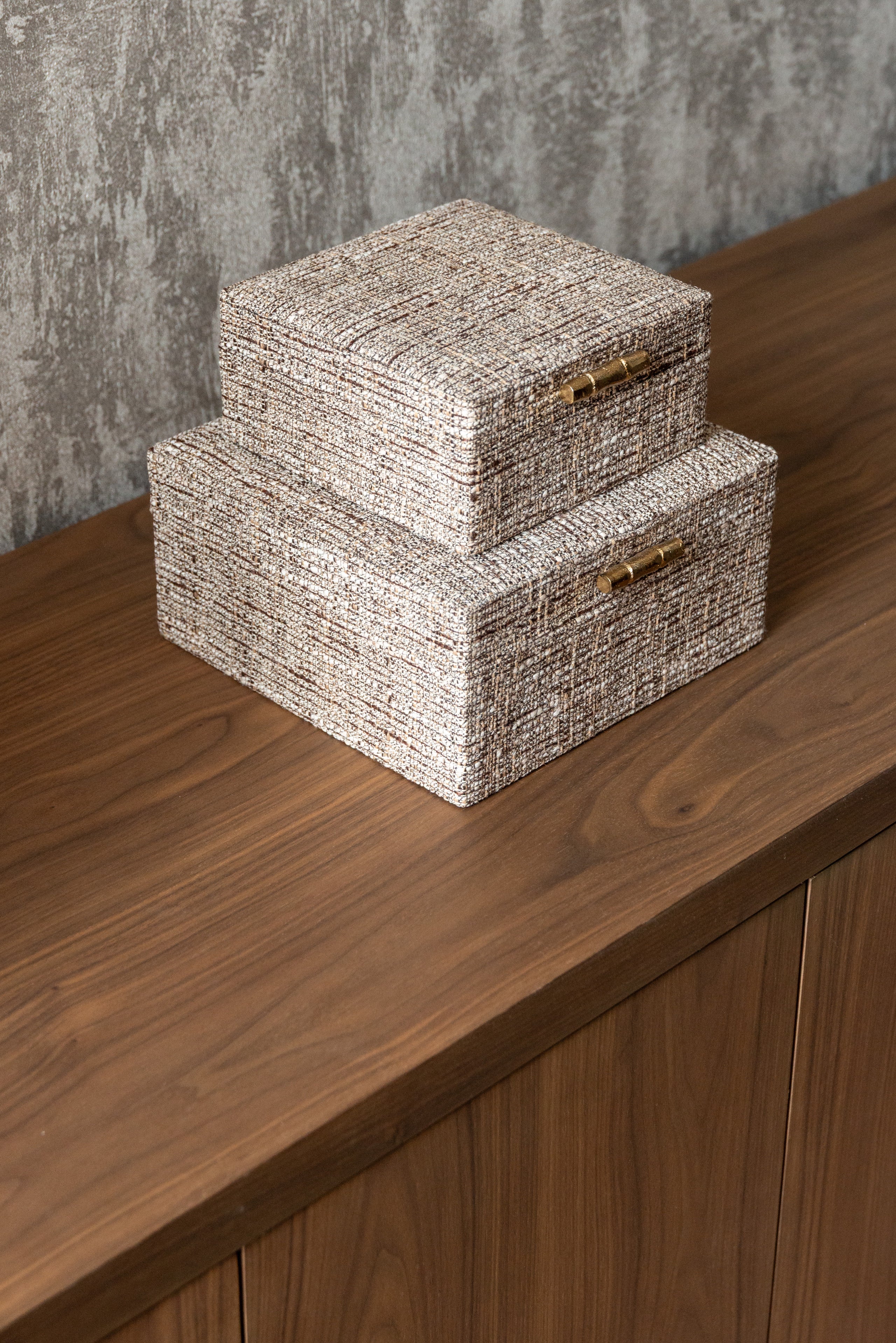 Storage box Chalenny brown small