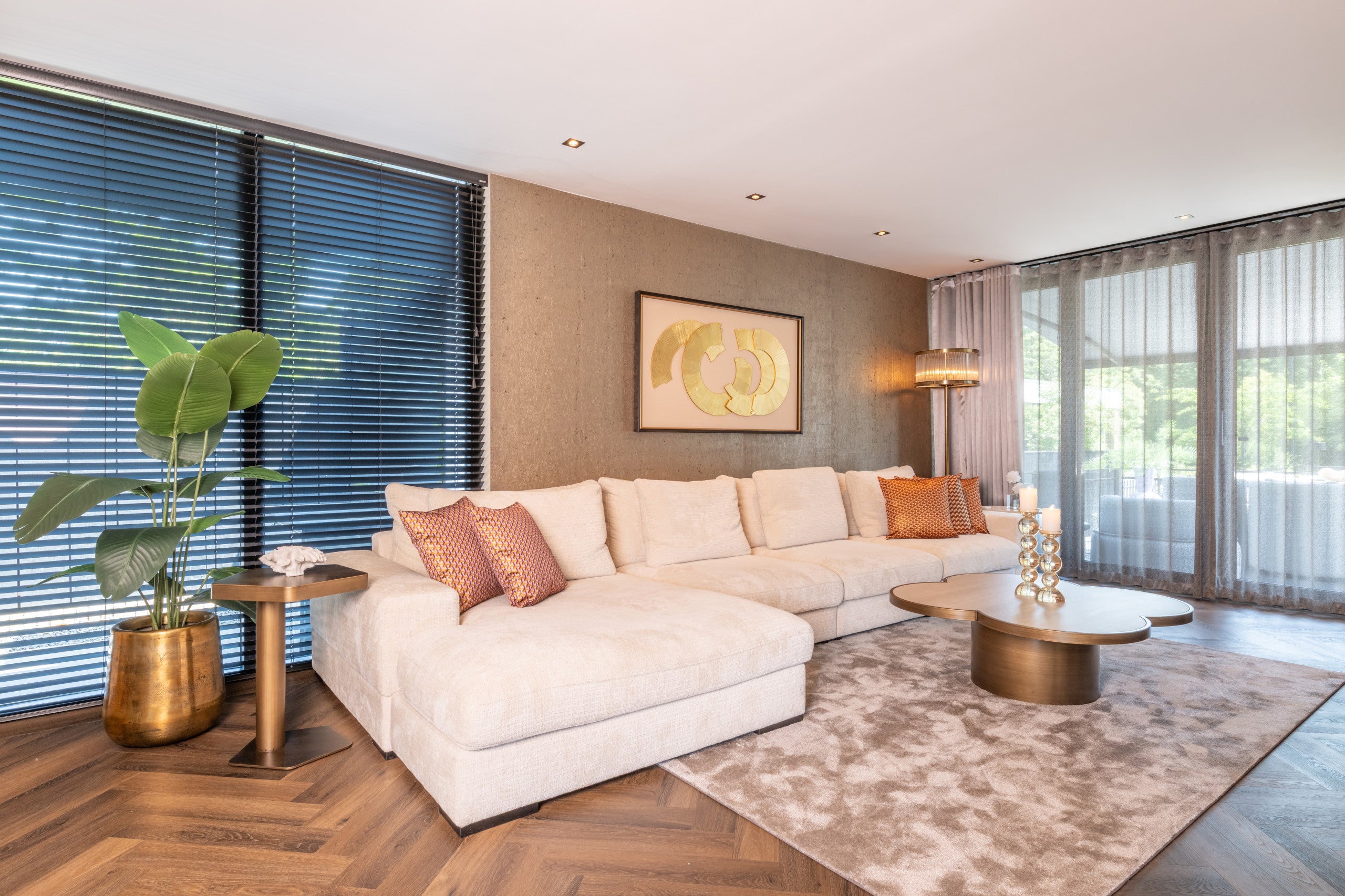Floor lamp Nadine bronze