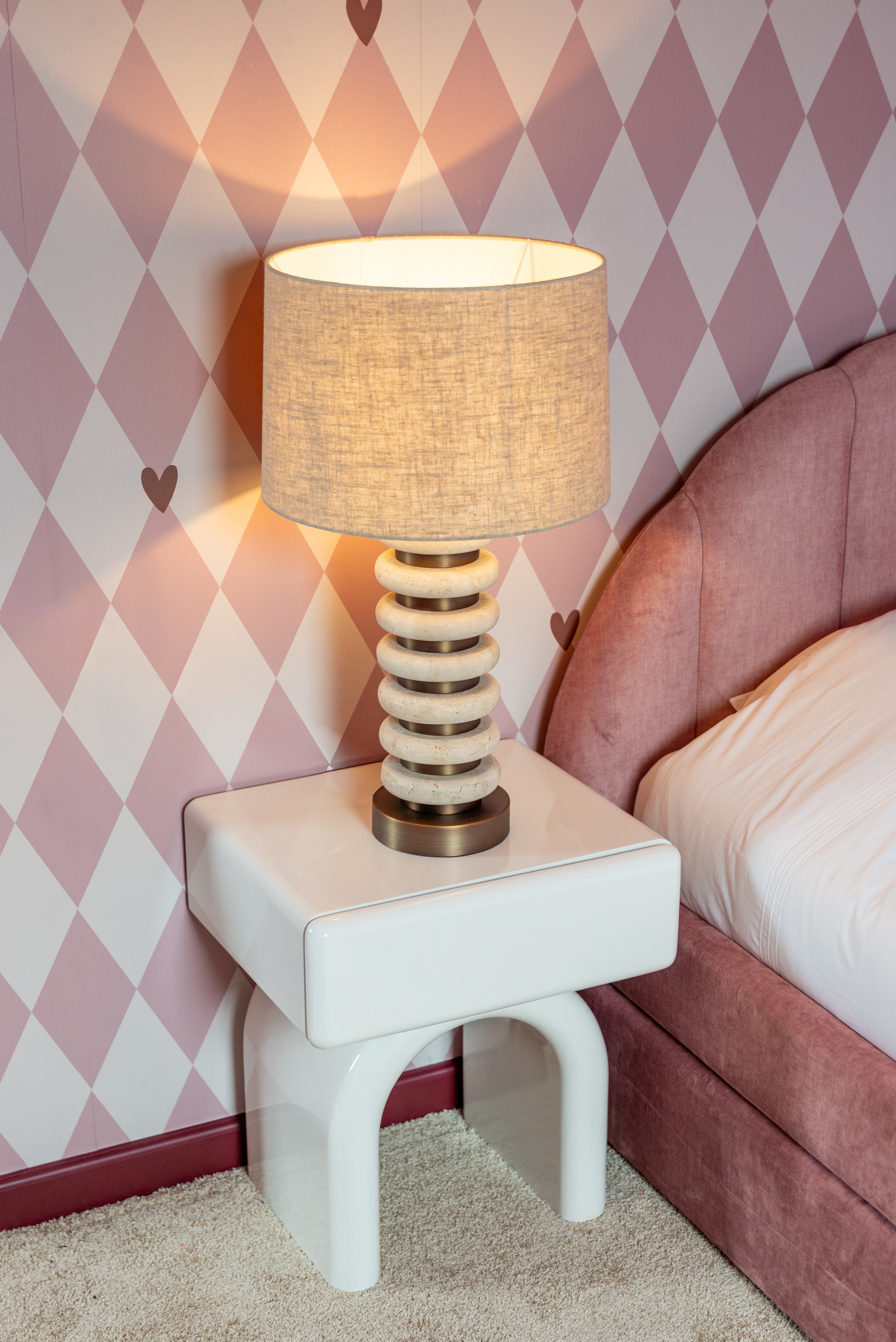 Table lamp Blair natural