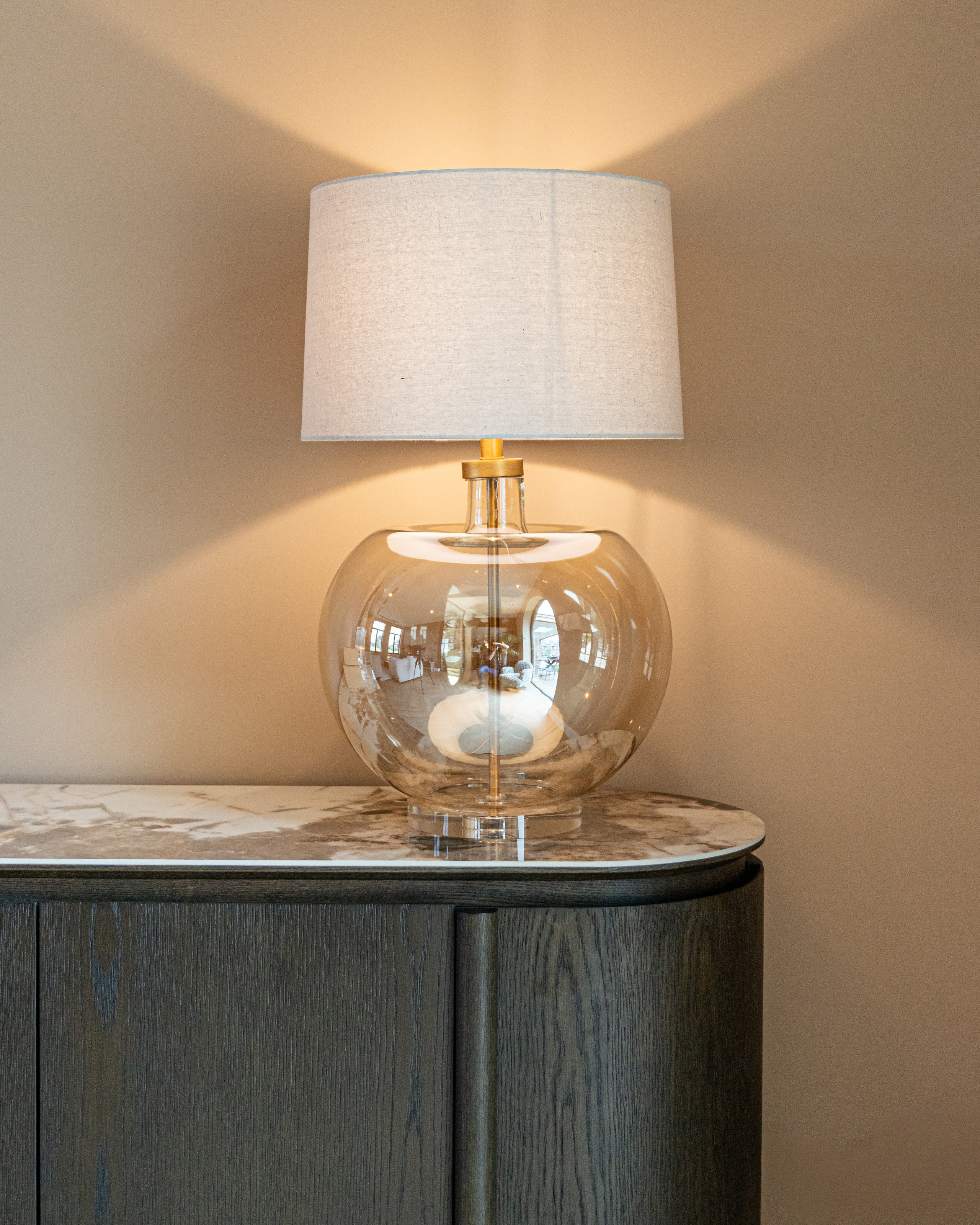 Table lamp Jazzy amber