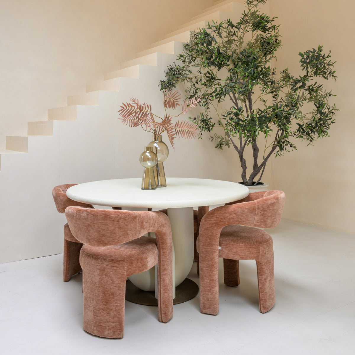 Dining chair Soho Be straight mocha mousse