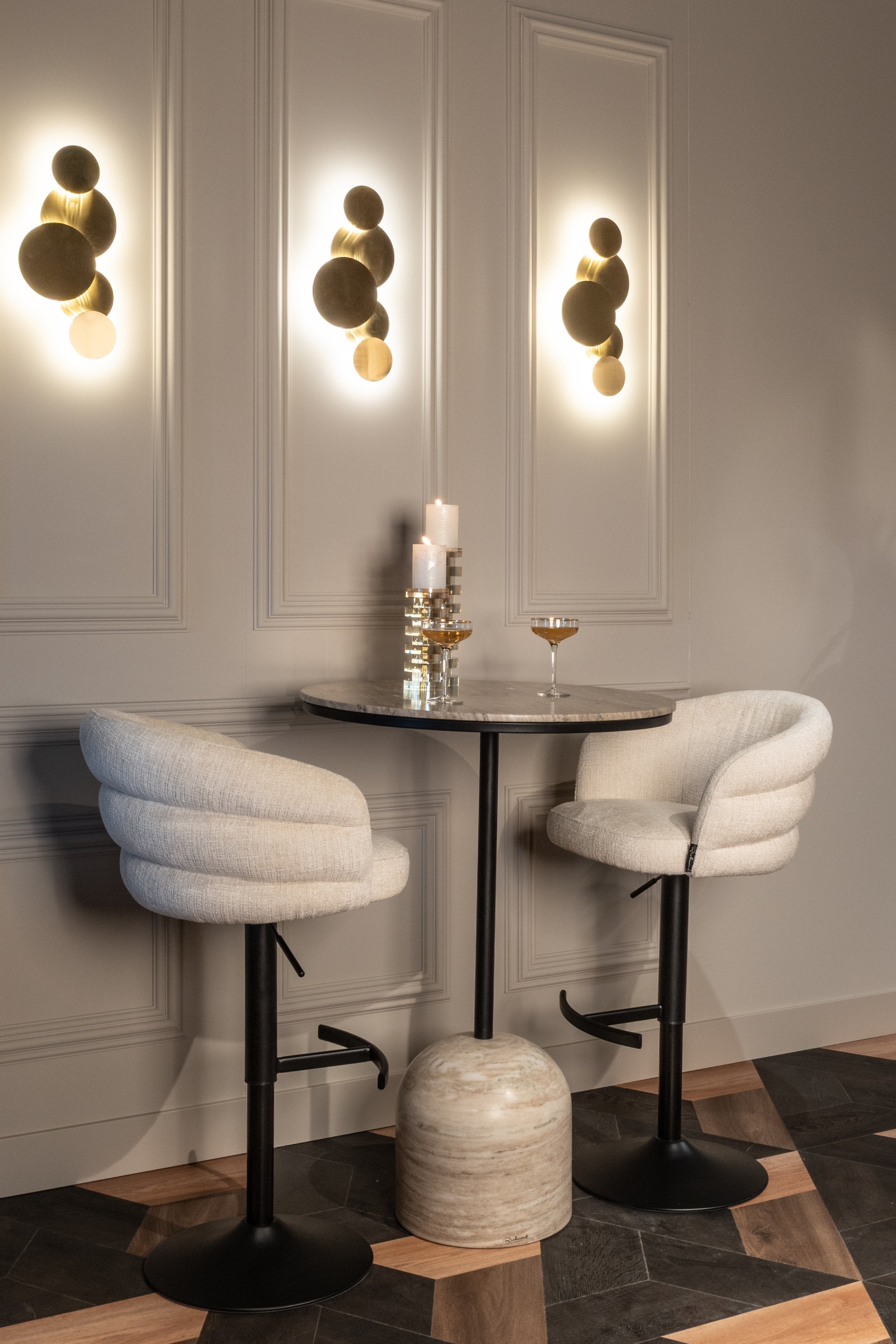 Wall lamp Collin brushed gold