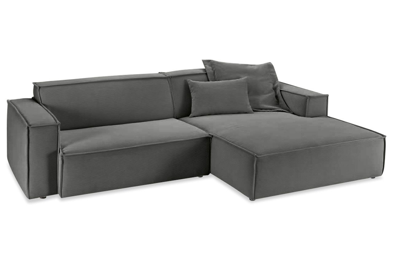 Sofa Midtown - Dark Grey -  Lounge | 276x168cm | 296x168cm