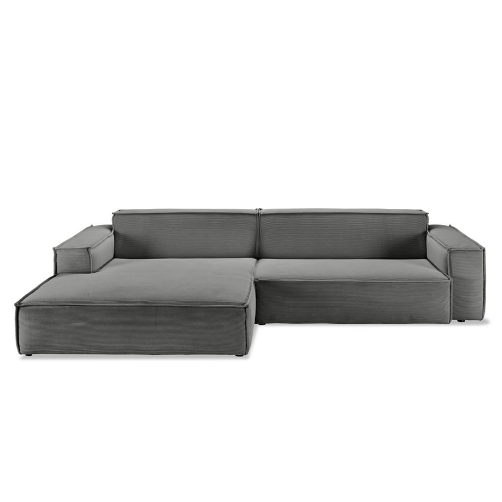 Sofa Midtown - Dark Grey -  Lounge | 276x168cm | 296x168cm