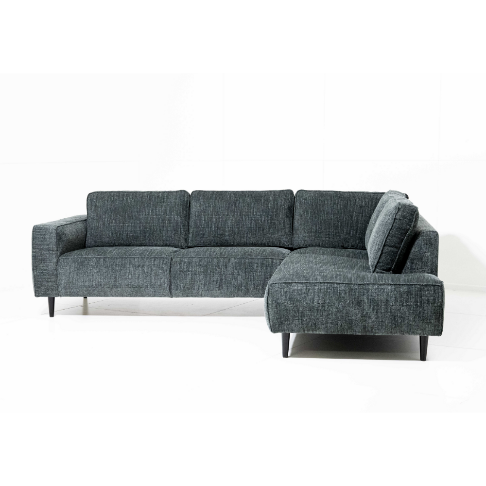 Sofa Brentwood – Dark Blue Modern Corner Sofa 260×200cm