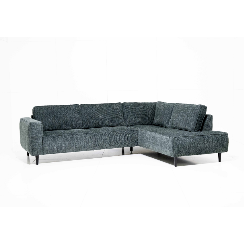 Sofa Brentwood – Dark Blue Modern Corner Sofa 260×200cm