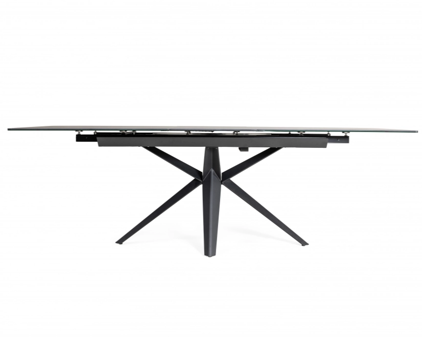 Dining Table Harmony - Mat Black Ceramic 160cm | Extendable 210cm