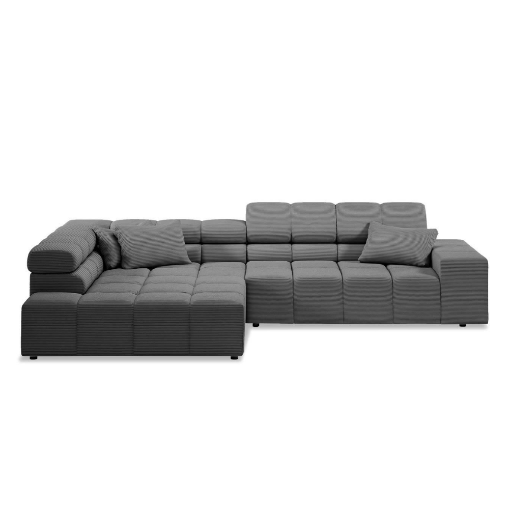 Sofa Portland Line - Graphite - Lounge 319x215cm