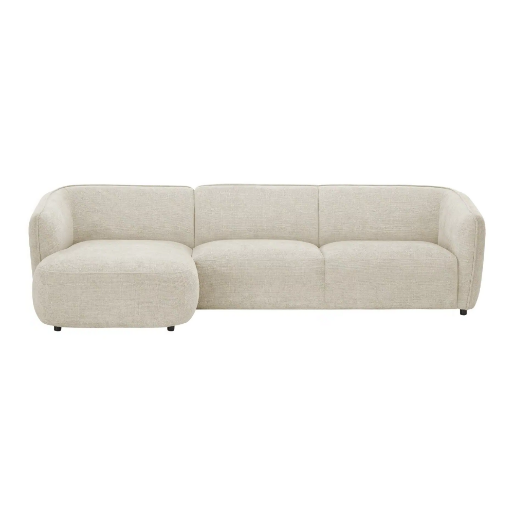 Sofa Cavallo - Beige Fabric Corner Sofa 280×152cm