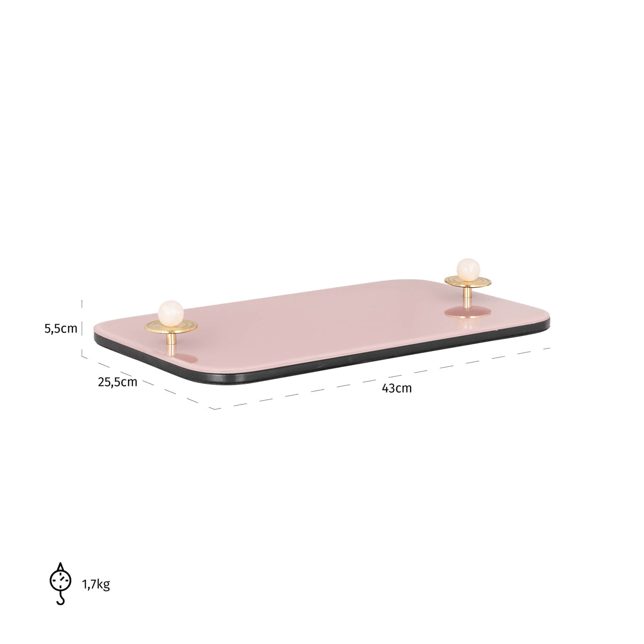 Tray Jalien pink