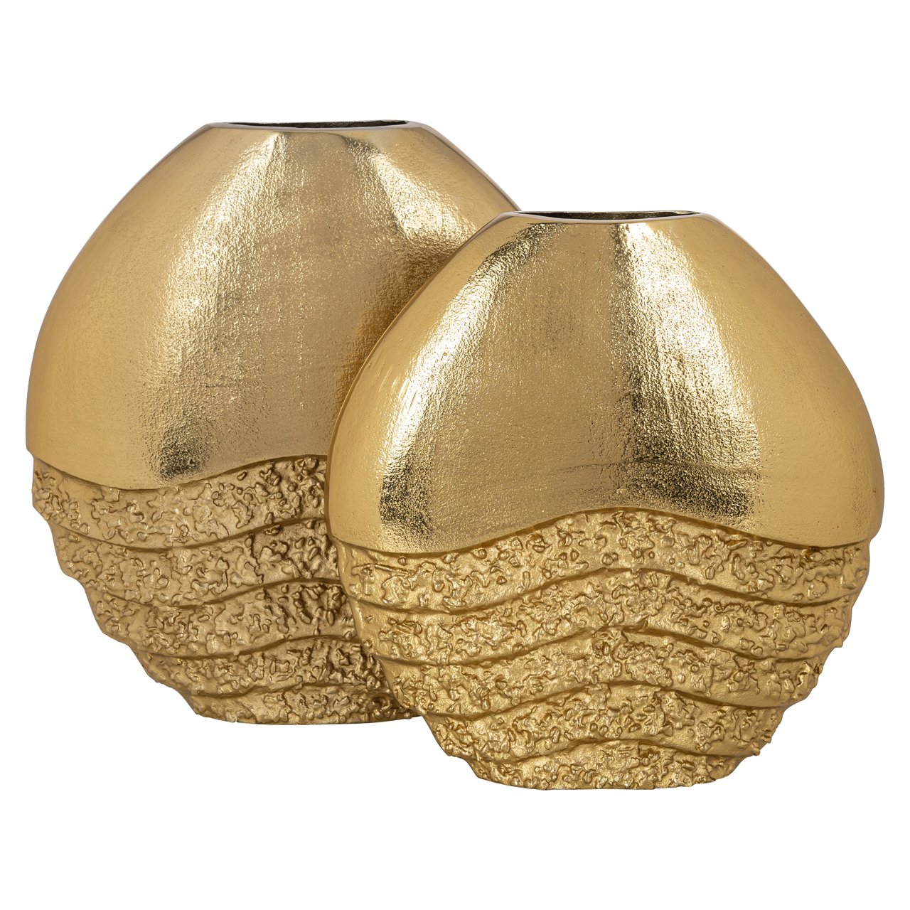 Vase Roxy gold large