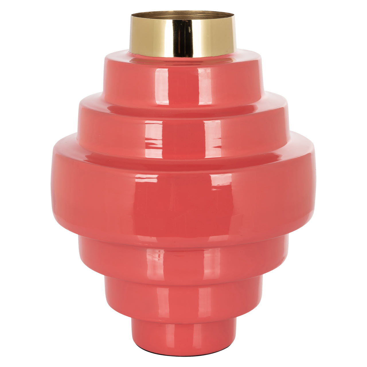 Vase Akelei pink