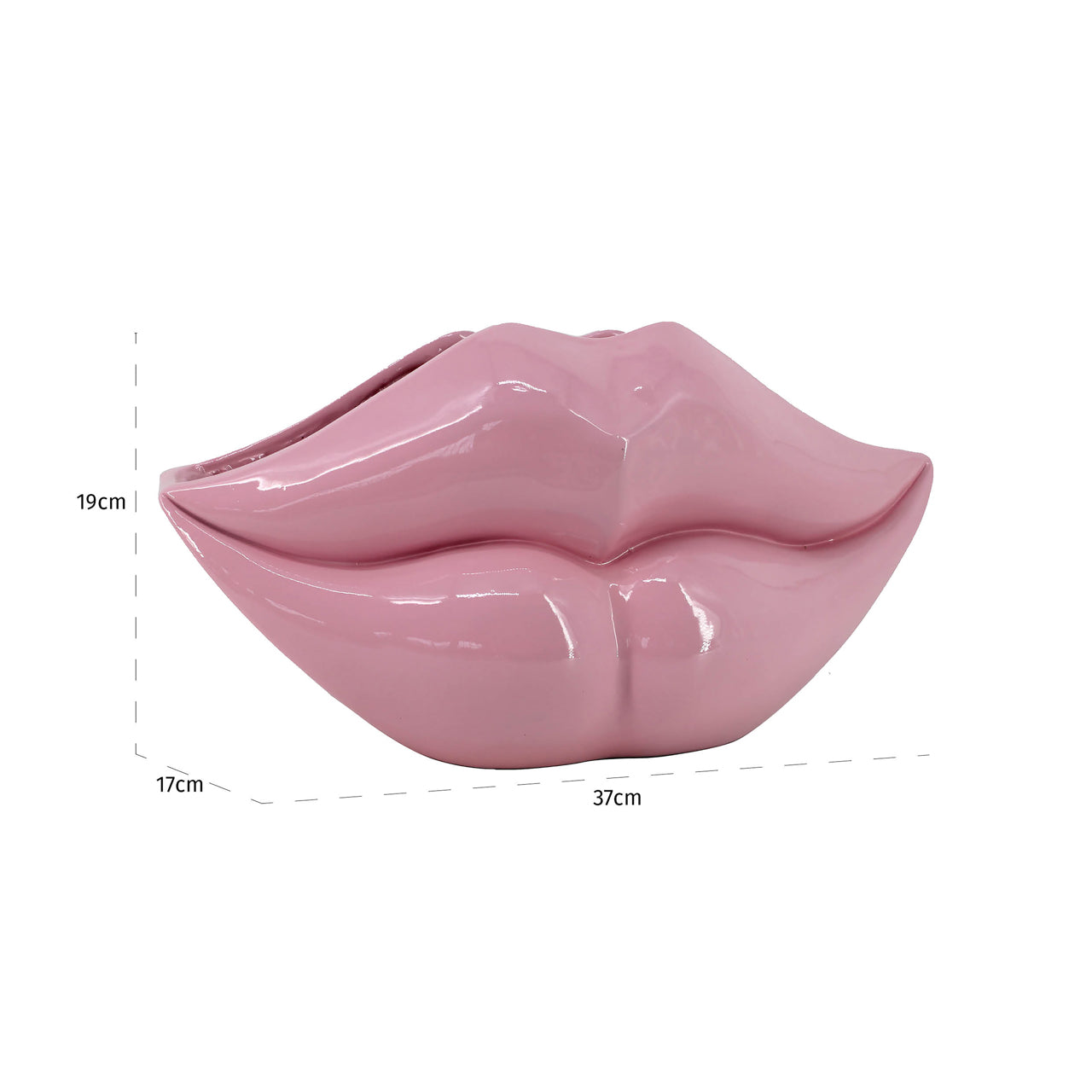 Vase Lippo pink