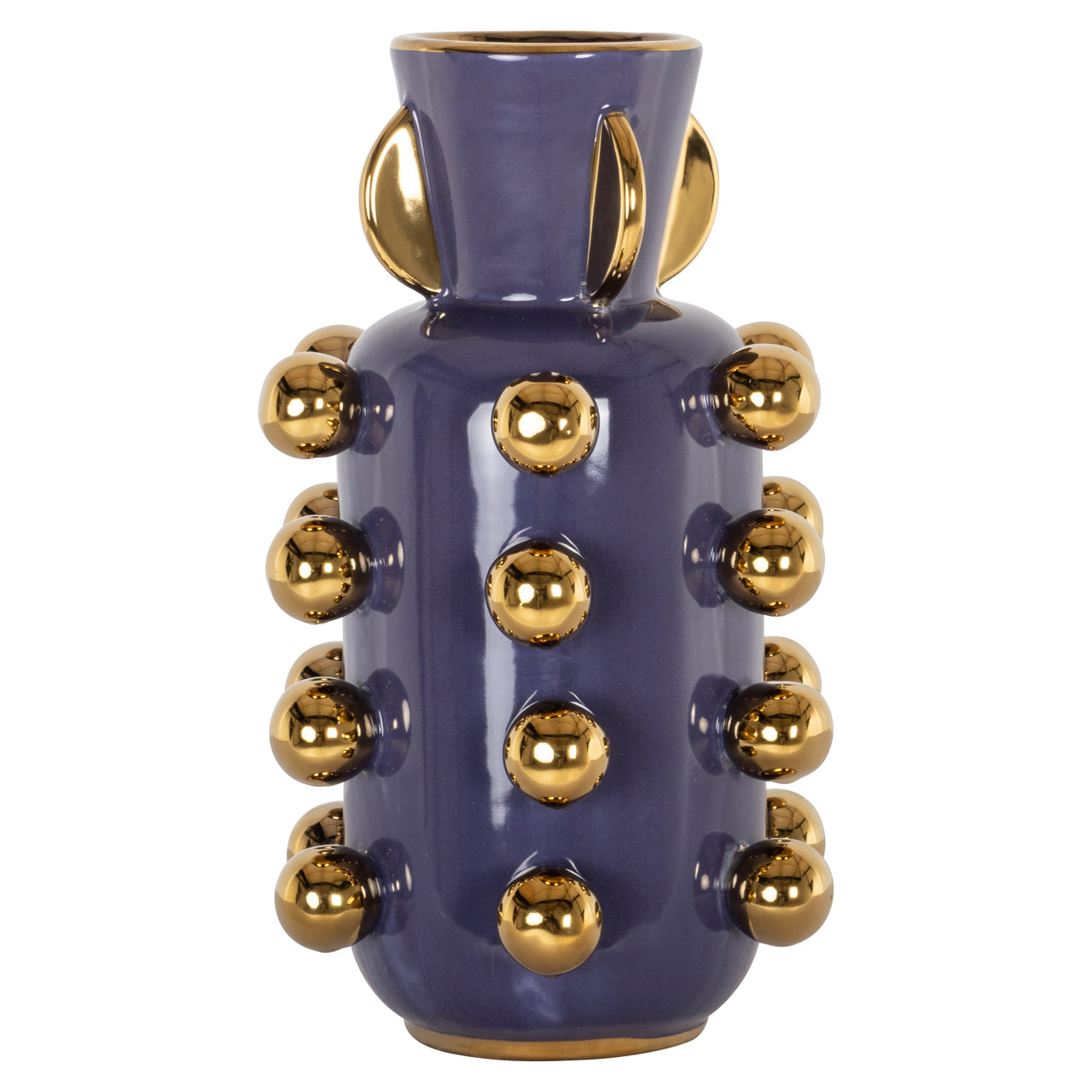 Vase Zalia purple small