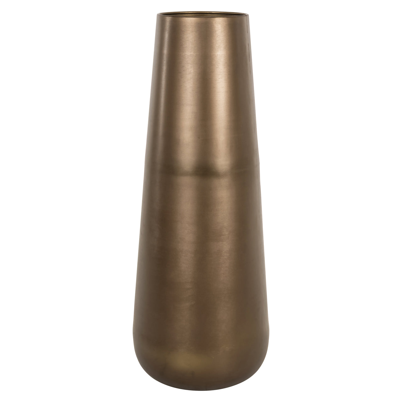 Vase Kenza brass antique small