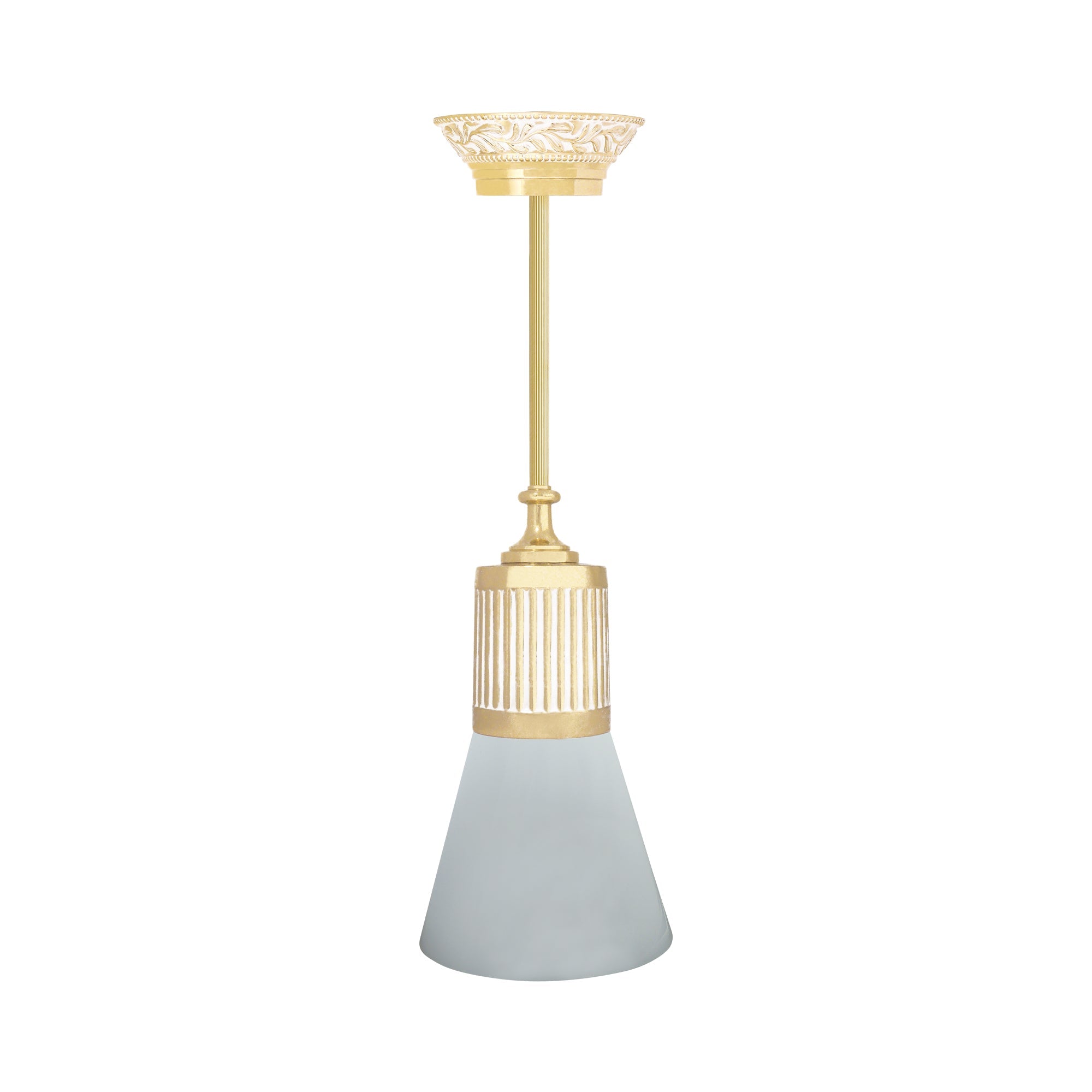 Contemporary Ceiling Light Vienna Glass