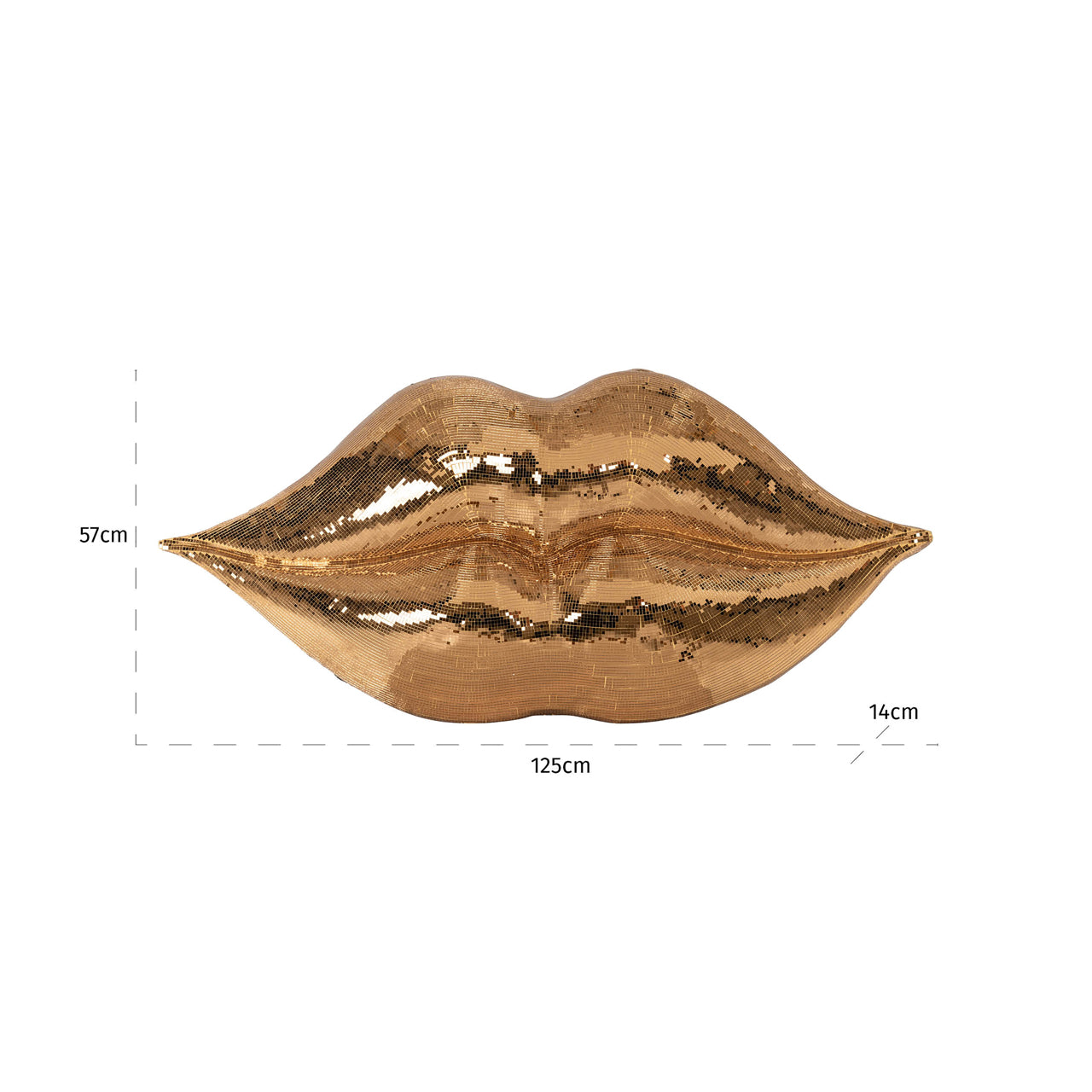 Wall art Donja gold