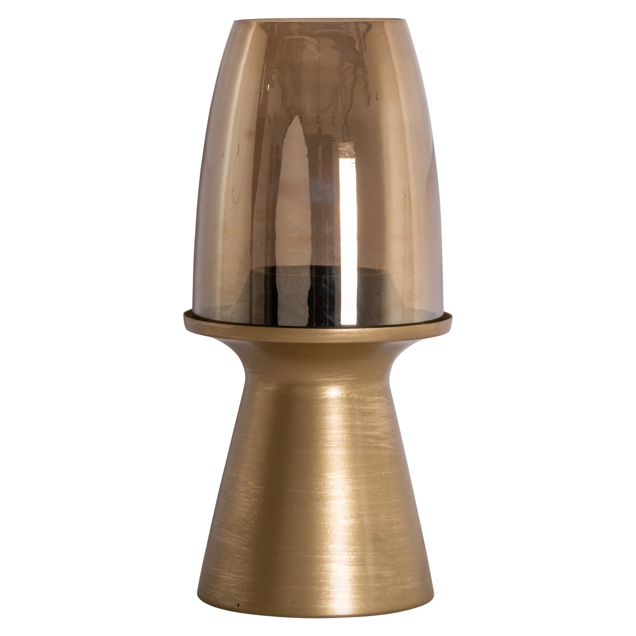 Hurricane light Danea brushed gold small