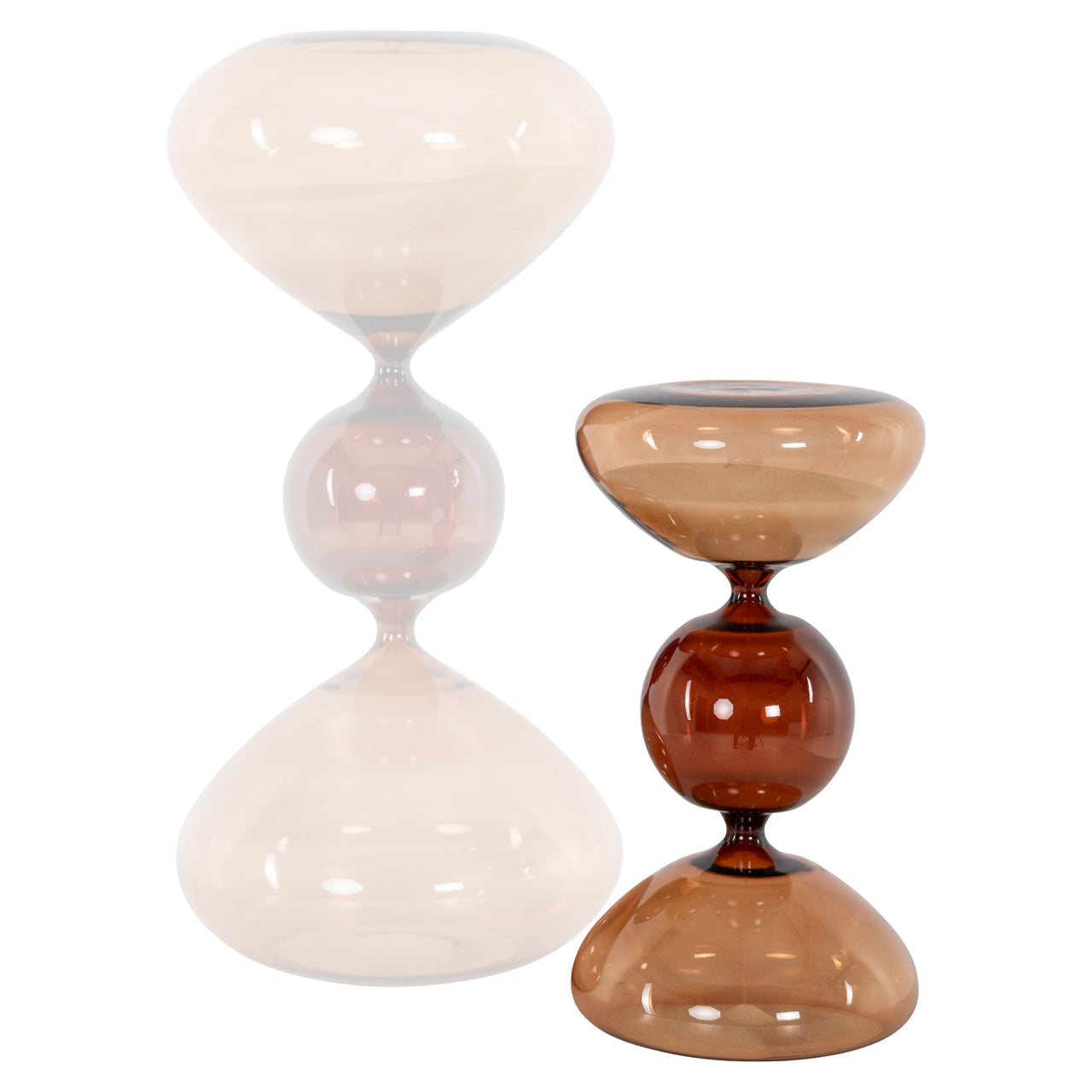 Decorative object Elba brown small