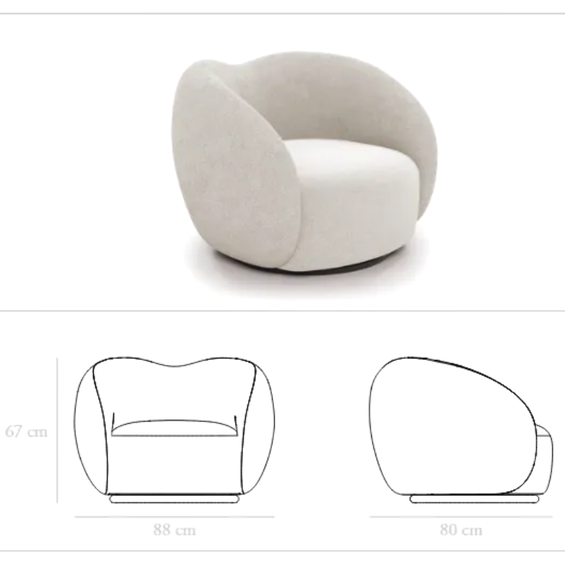Fauteuil Sofia