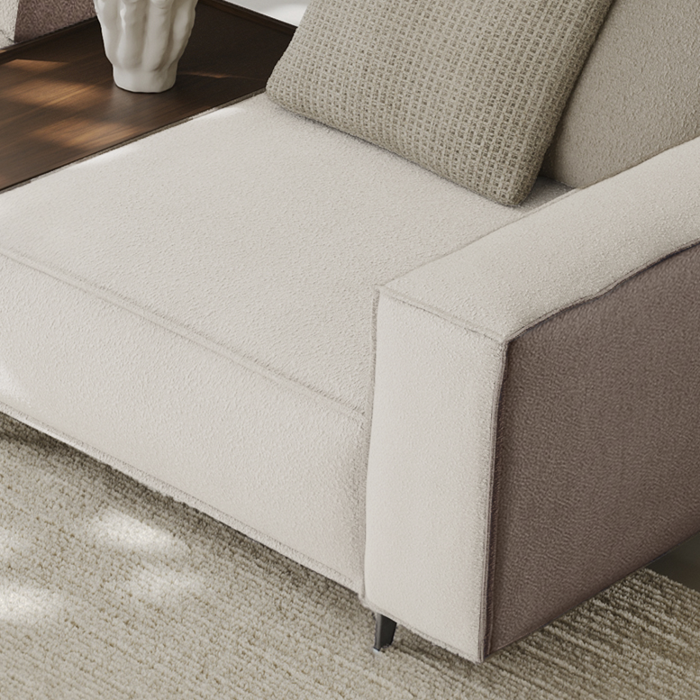 Sofa Cavalier - Light Beige 216x100cm