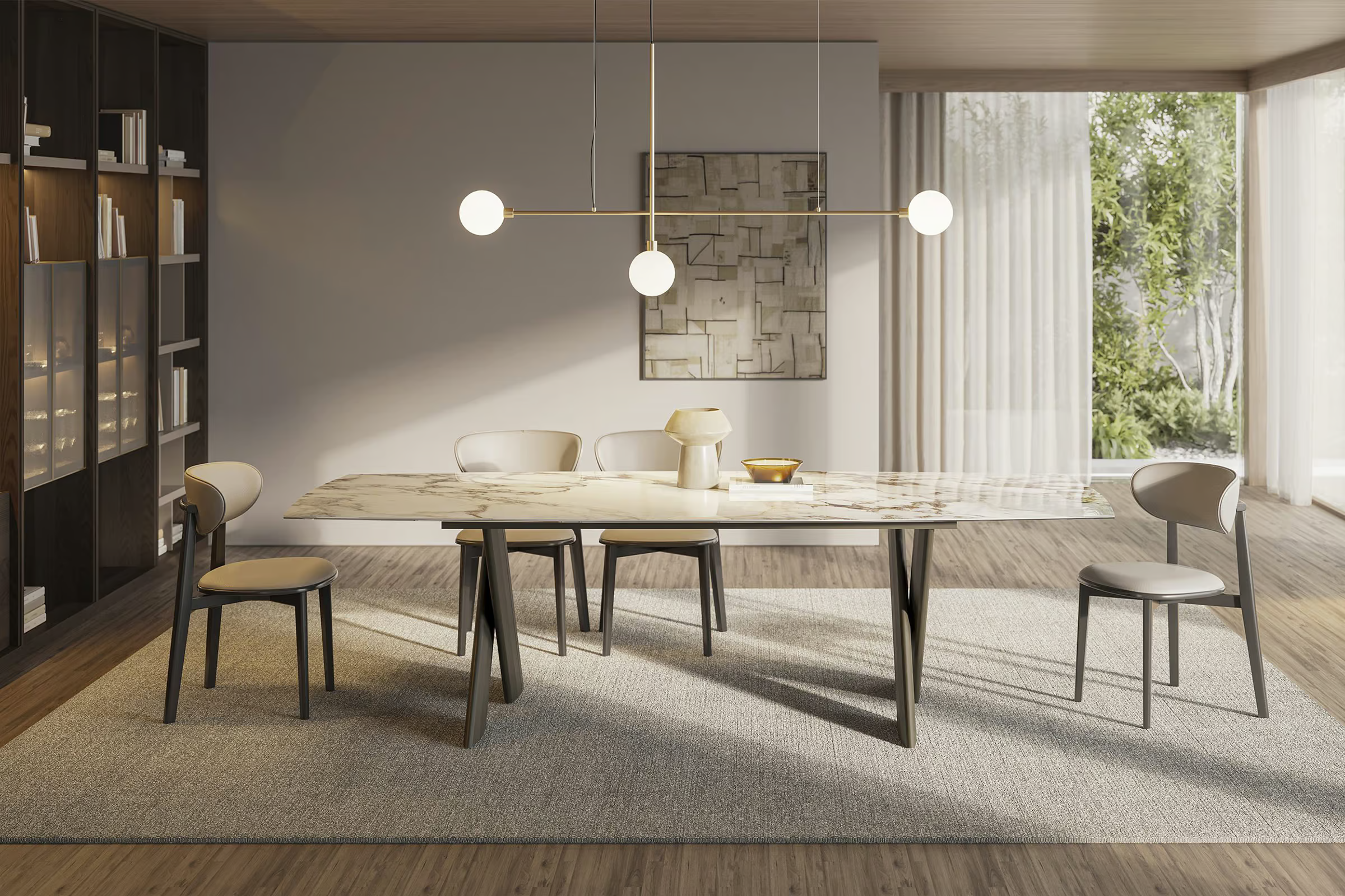 Dining Table Cross Ceramic