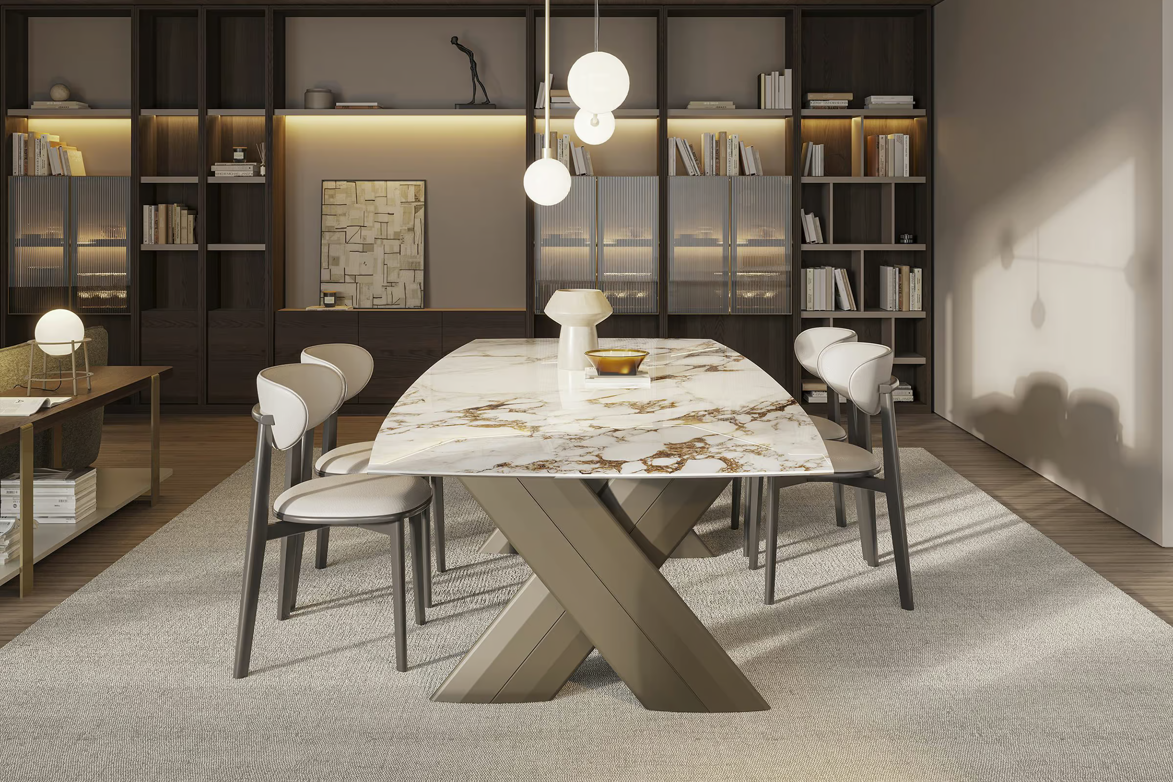 Dining Table Cross Ceramic