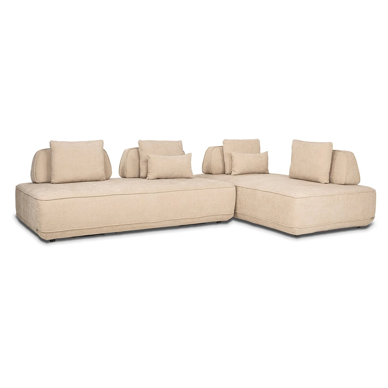 Sofa Tudor with removable backrest sand olympus (Sand olympus)