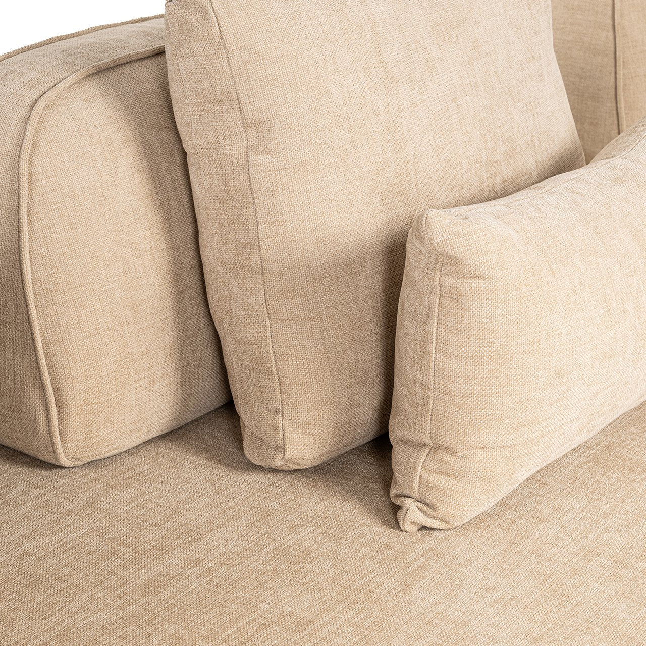 Sofa Tudor with removable backrest sand olympus (Sand olympus)
