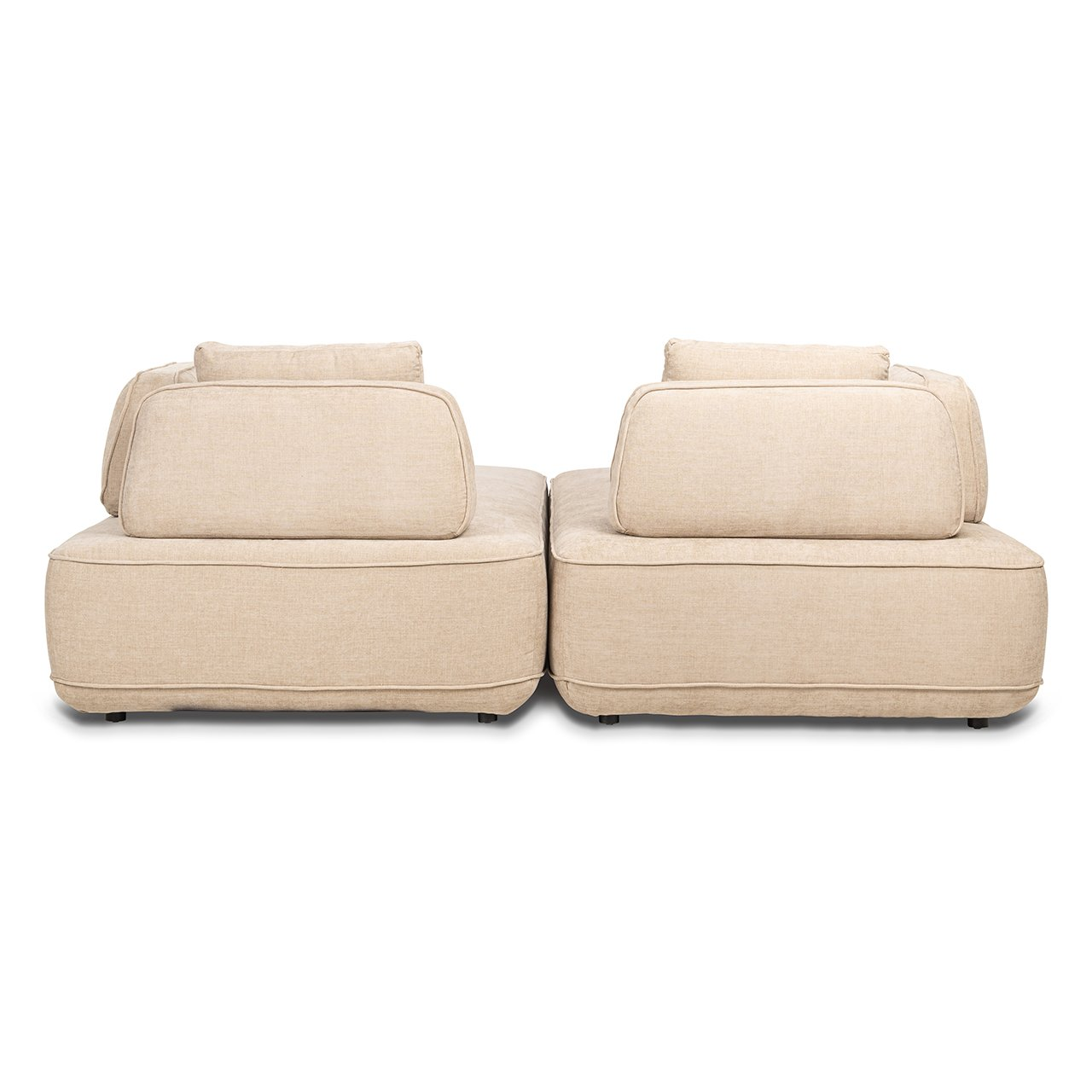 Sofa Tudor with removable backrest sand olympus (Sand olympus)