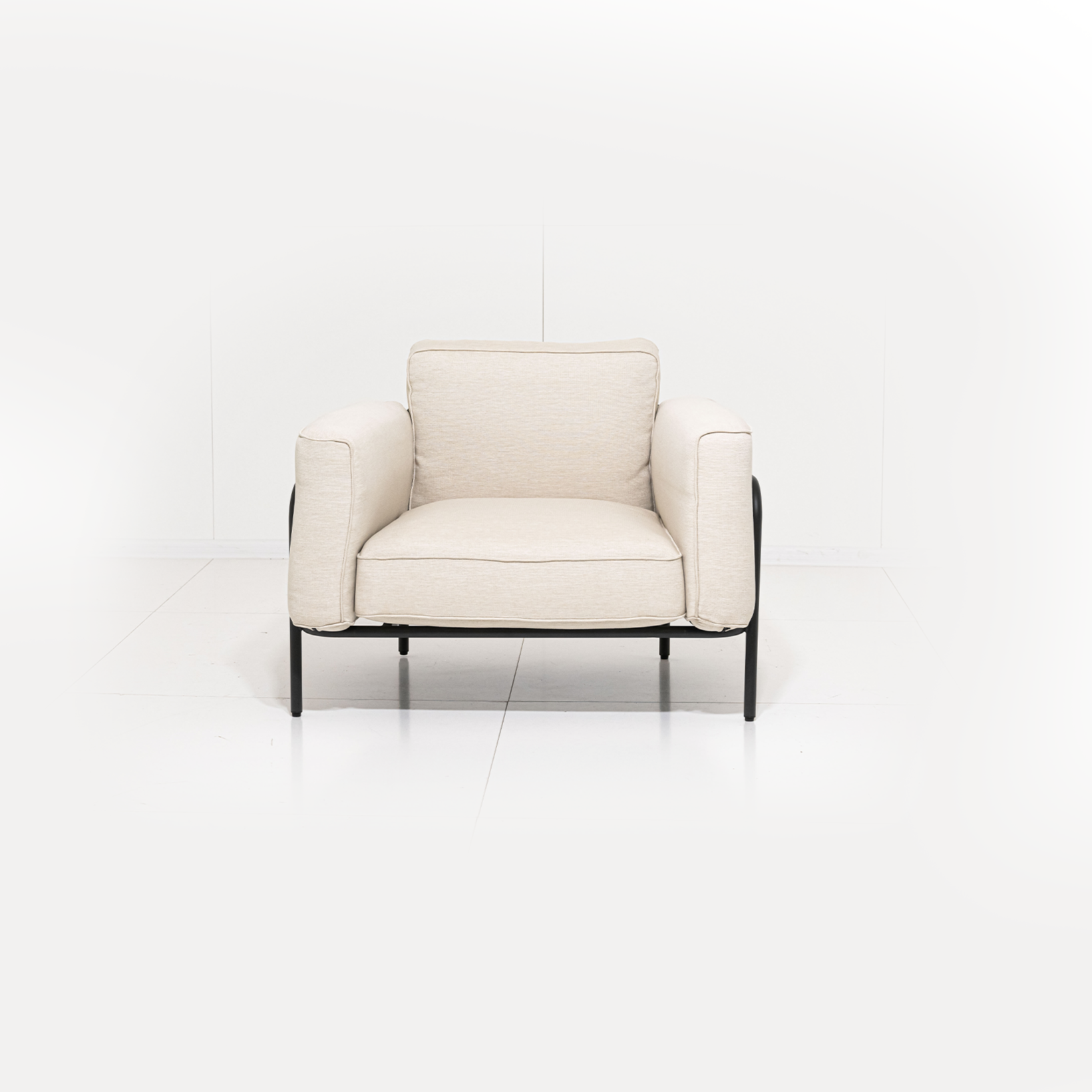 Outdoor Armchair Melan - White 100x88x76cm